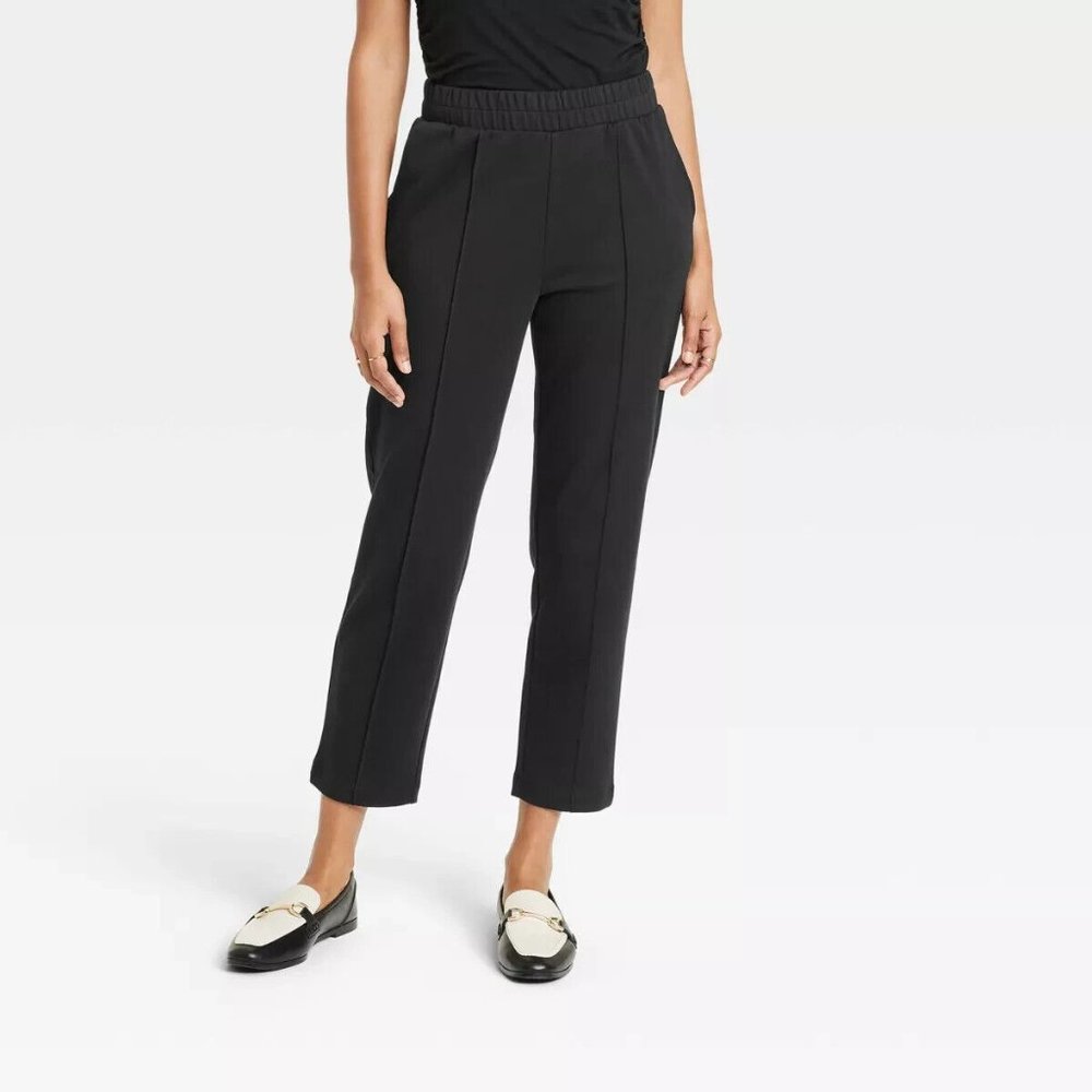 Target A New Day Women’s High-Rise Regular Fit Tapered Ankle Knit Pants XL